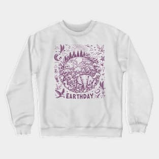 Earth day Crewneck Sweatshirt